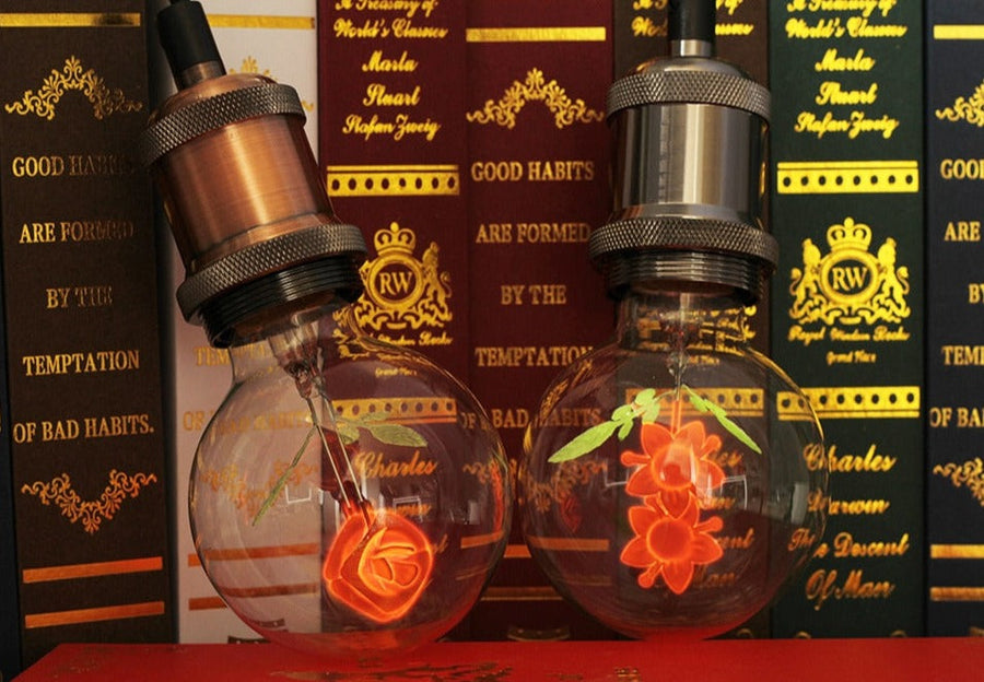 Decorative Vintage Edison Bulb Love Lamp - Image 3
