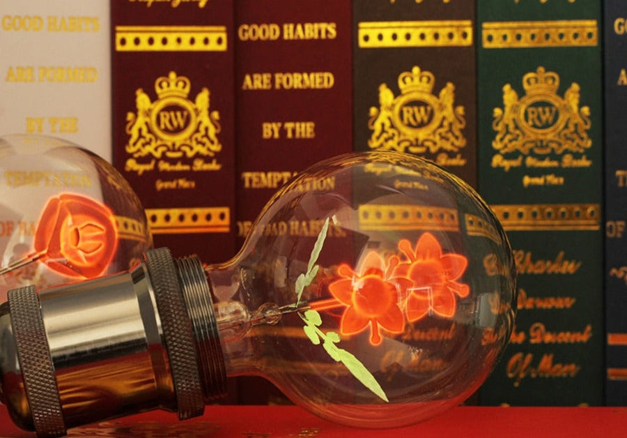 Decorative Vintage Edison Bulb Love Lamp - Image 2