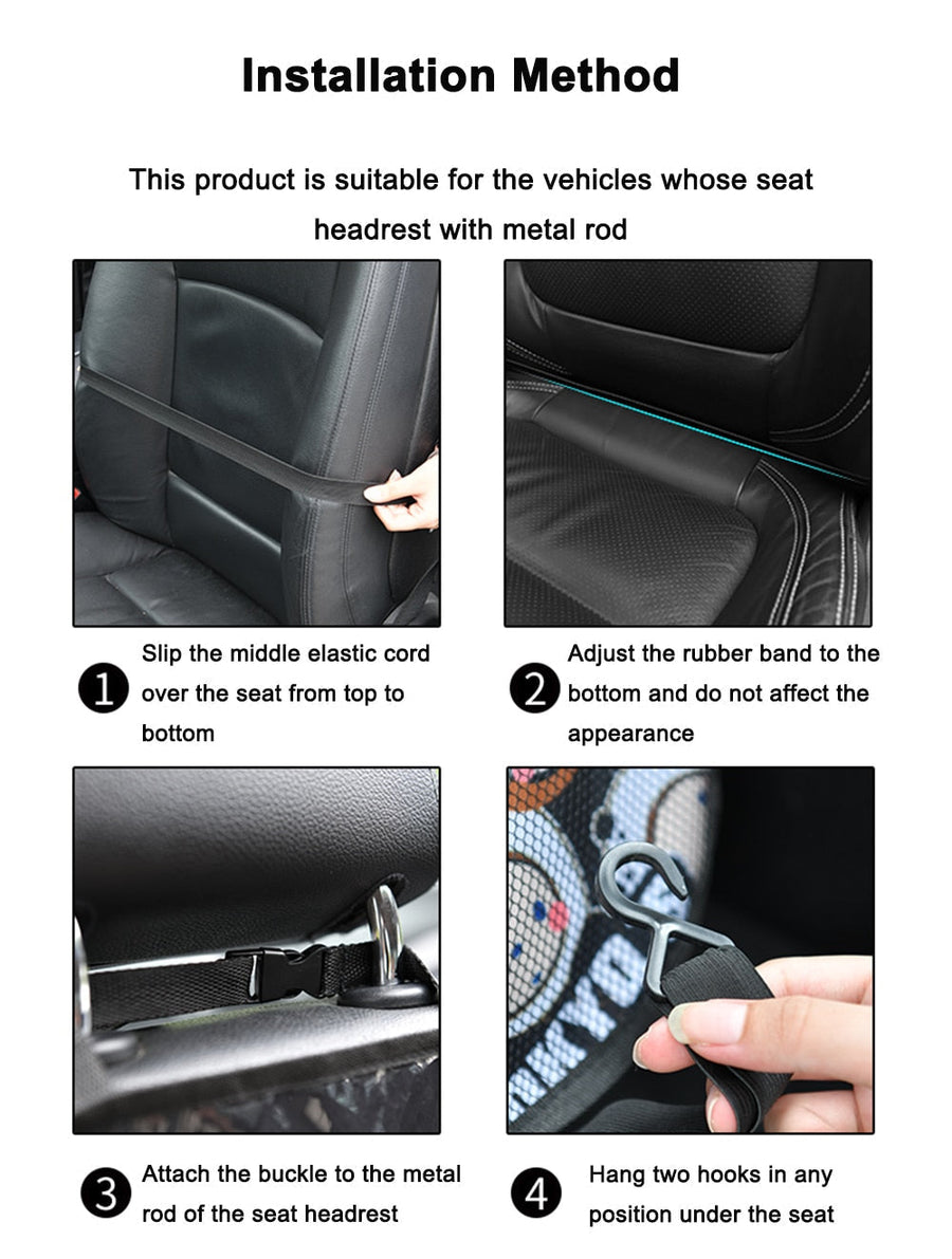 Anti Dirt Car Back Seat Cover - Image 4