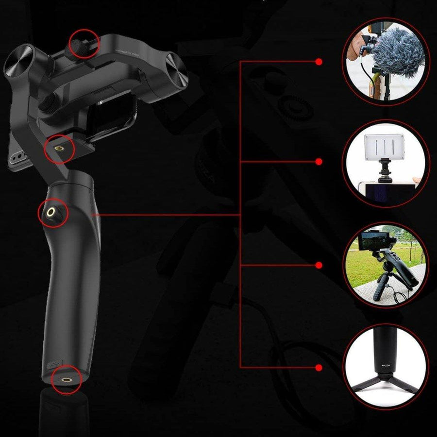Smartphone Action Easy Portable Gimbal Stabilizer - Image 5