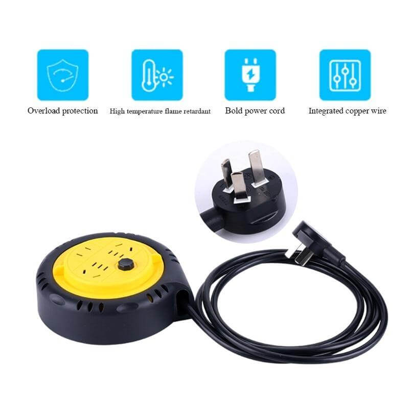 Portable Strip Roller Extension Cord - Image 4