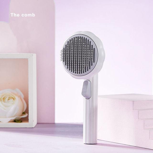 Pet Self Cleaning Hair Brush - Image 4