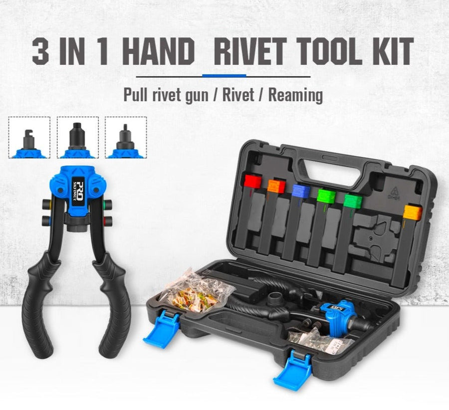 3in1 Hand Rivet Nut Tool Set - Image 10