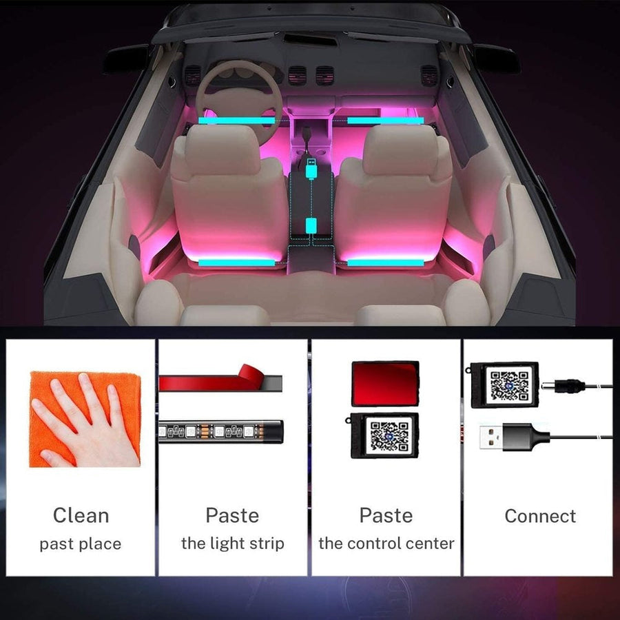 Car Neon Interior Light Lamp - Image 2