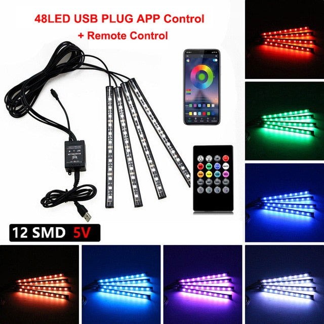 Car Neon Interior Light Lamp - Image 12