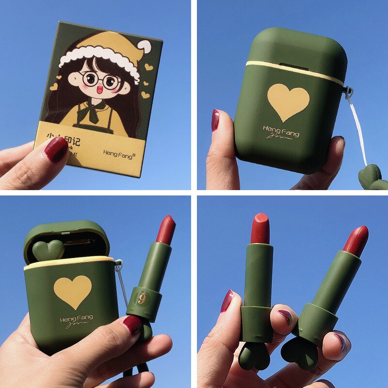 Matte Charm Heart Lipstick - Image 1