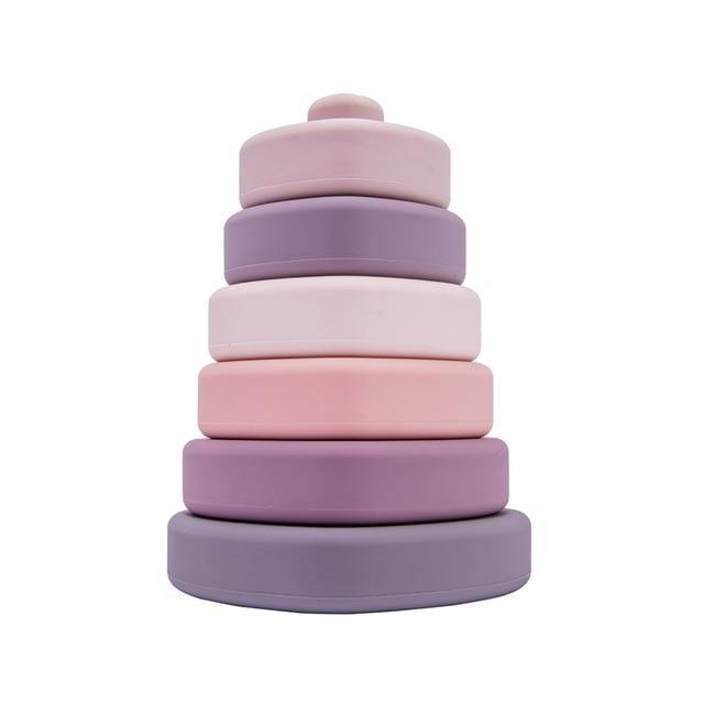 Baby Silicone Construction Stacking Smart Block Game - Image 13