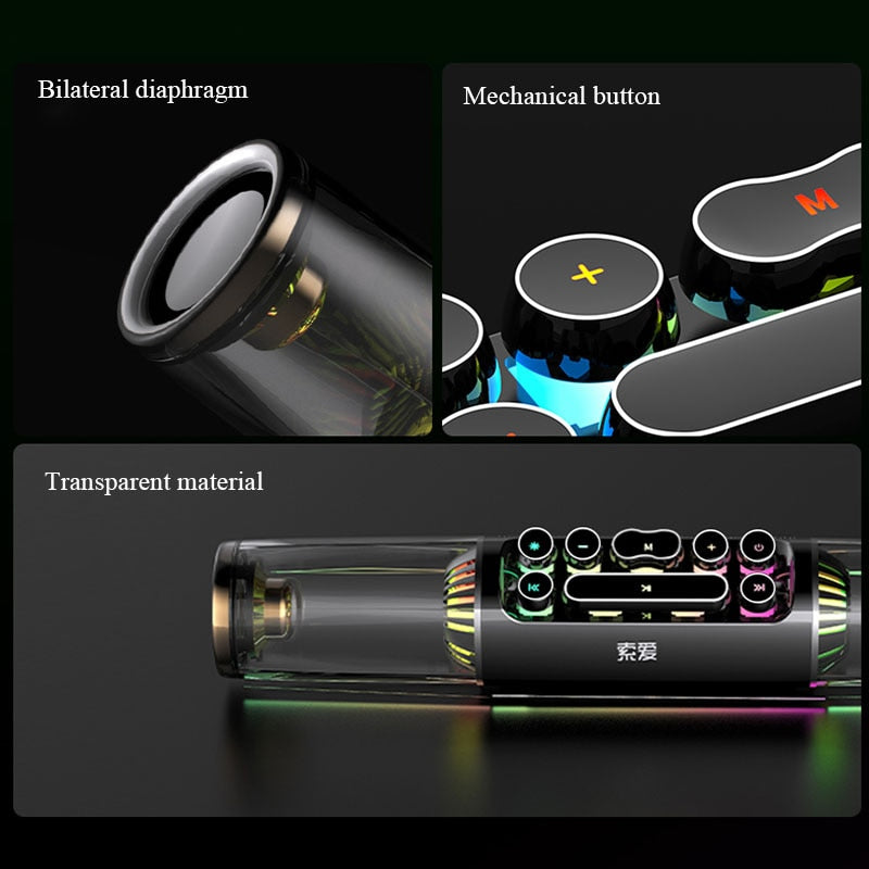 3D High-Power RGB Bluetooth Speaker - Image 6