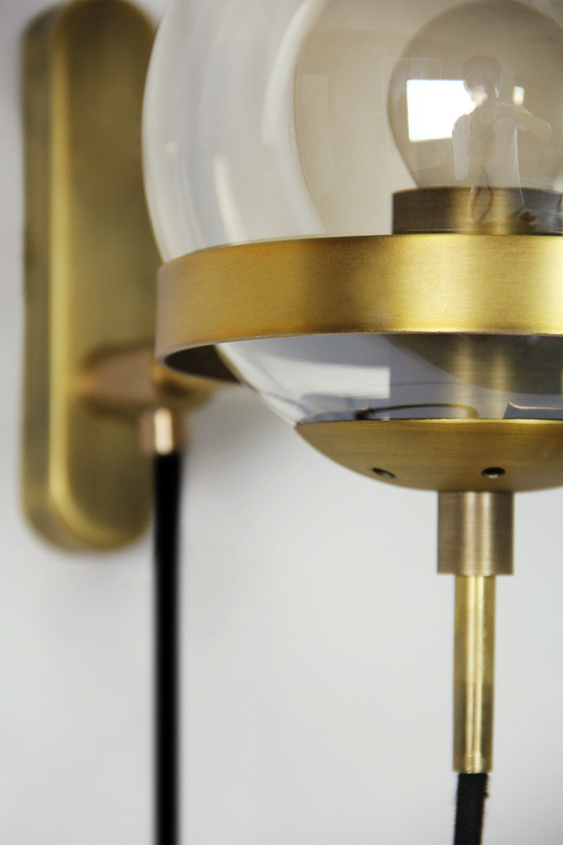 Elegant Retro Wall Glass Ball Lamp - Image 7