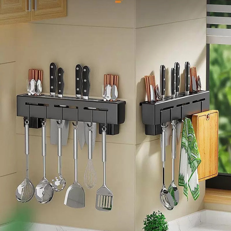 Punch-free Kitchen Tableware Storage Rack - Image 3