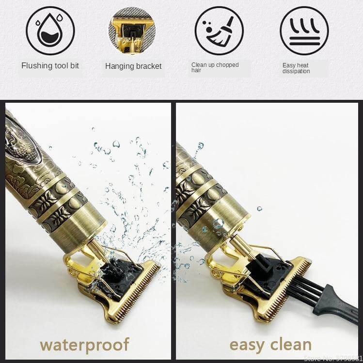 Elegant Vintage Professional Electric Men Hair Trimmer - Image 5