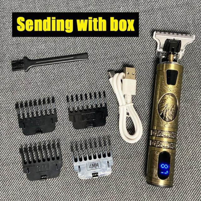 Elegant Vintage Professional Electric Men Hair Trimmer - Image 23