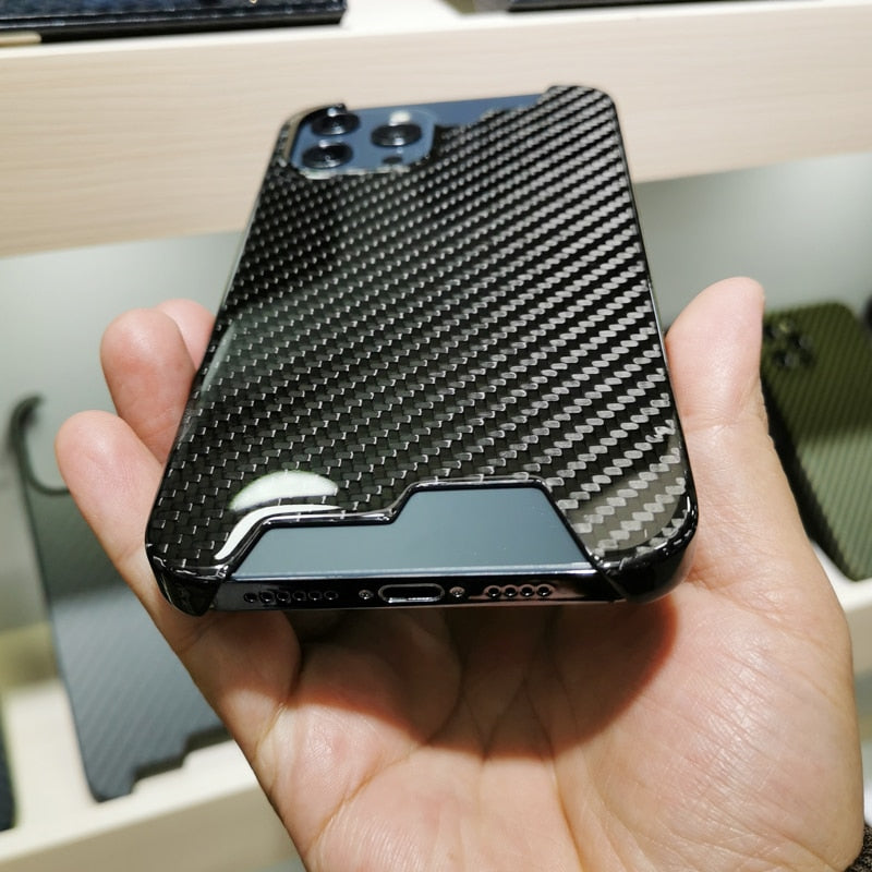 Creative Carbon Fiber Thin iPhone Case - Image 8