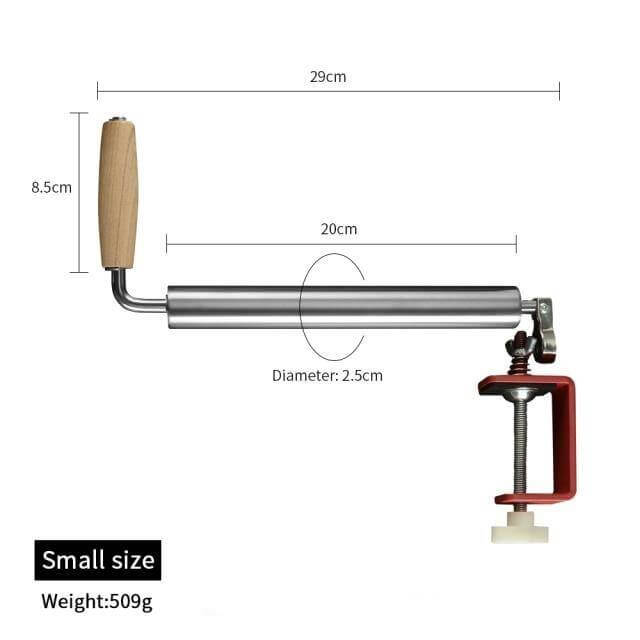 Stainless Steel Easy Dough Roller Pin - Image 12