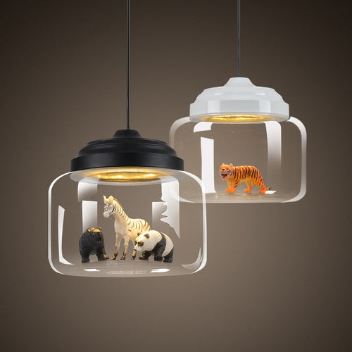 Modern Nordic Minimalist Glass Lampshade Pendant Lamp - Image 0