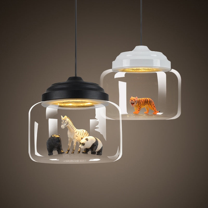 Modern Nordic Minimalist Glass Lampshade Pendant Lamp - Image 0