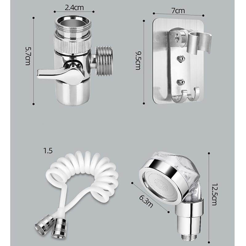 High Pressure Adjustable Faucet Extension Head - Image 10