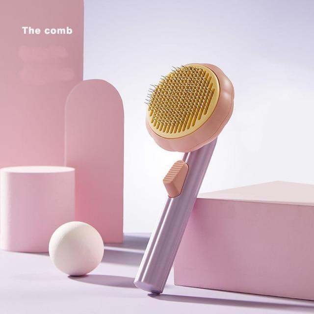 Pet Self Cleaning Hair Brush - Image 6