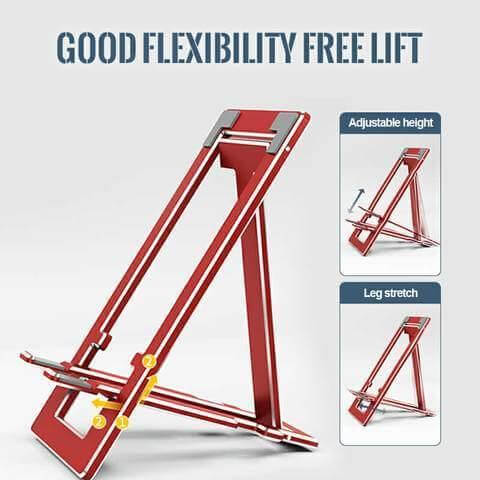 Ultra-thin Portable Foldable Aluminum Phone Holder - Image 4