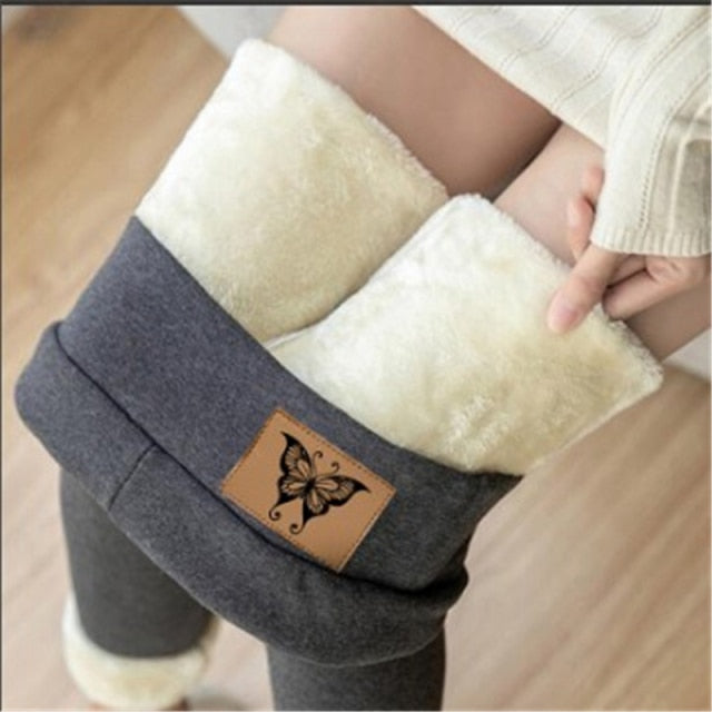 Winter Super Warm Women Leggings - Image 8