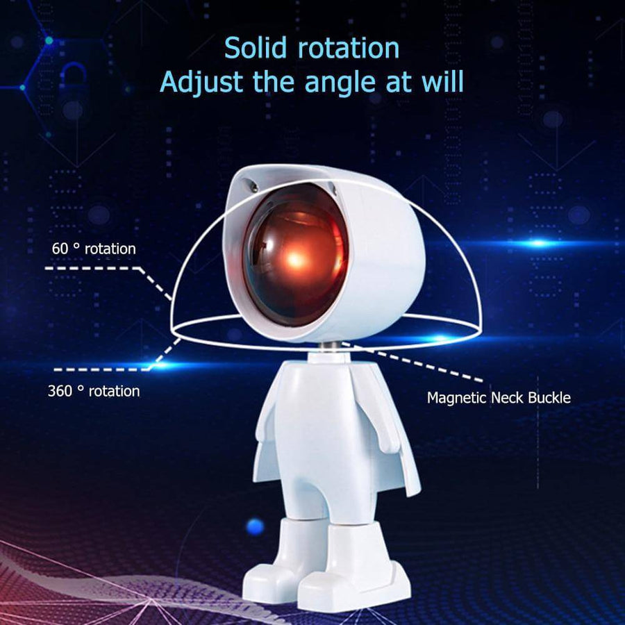 Atmospheric Sunset Robot Lamp LED - Image 9