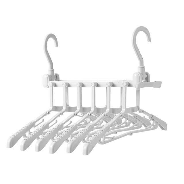Foldable Non Slip Easy Storage Smart Clothes Hanger - Image 10