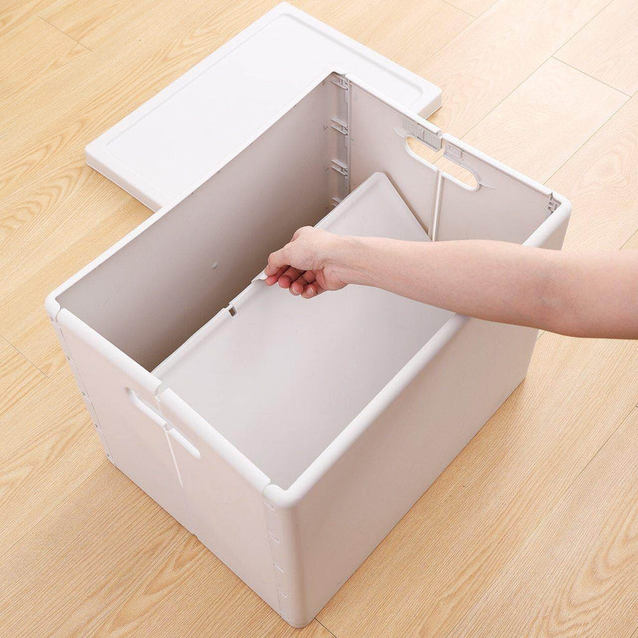 Stackable Folding Home Clothes Storage Organizer Box - Image 0