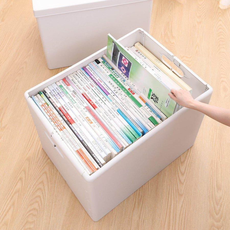 Stackable Folding Home Clothes Storage Organizer Box - Image 11