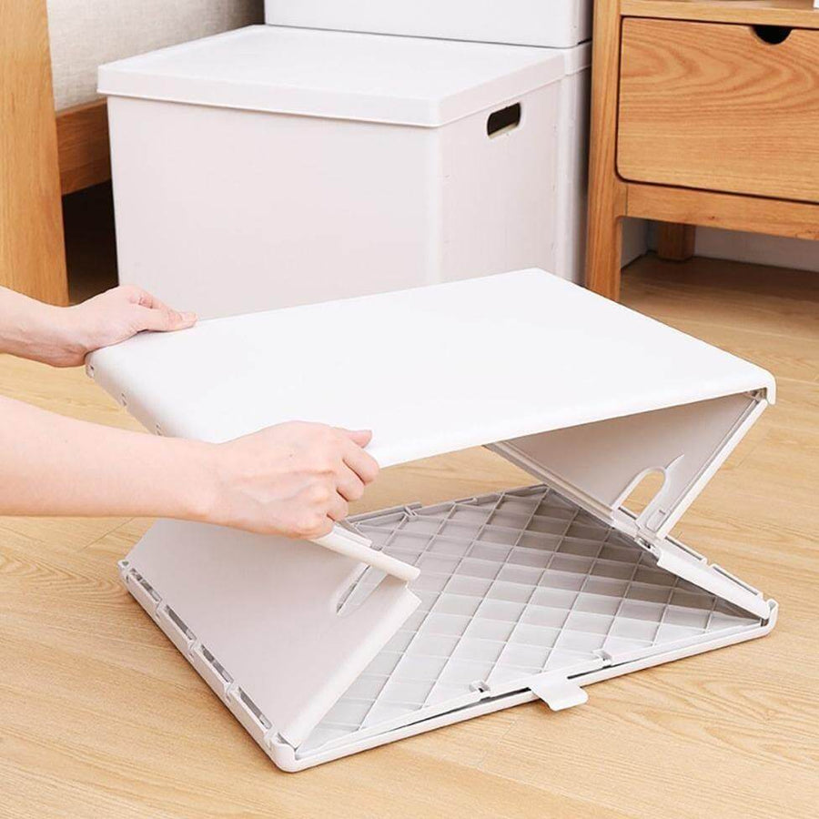 Stackable Folding Home Clothes Storage Organizer Box - Image 7