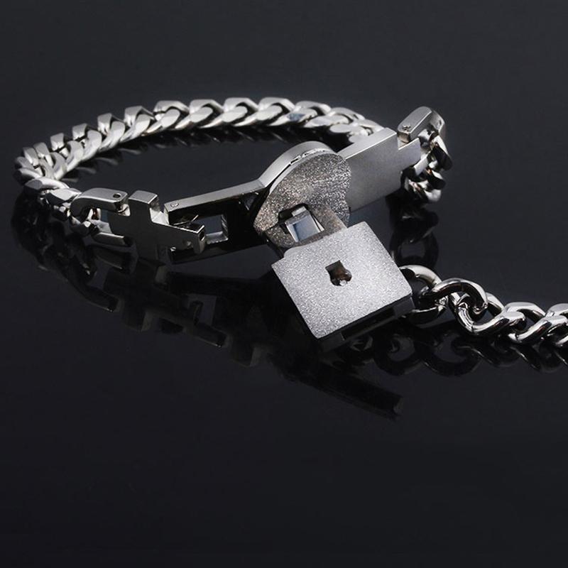 Unique Lovers Heart Lock Bracelets - Image 0