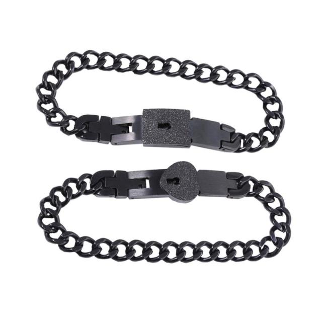Unique Lovers Heart Lock Bracelets - Image 8