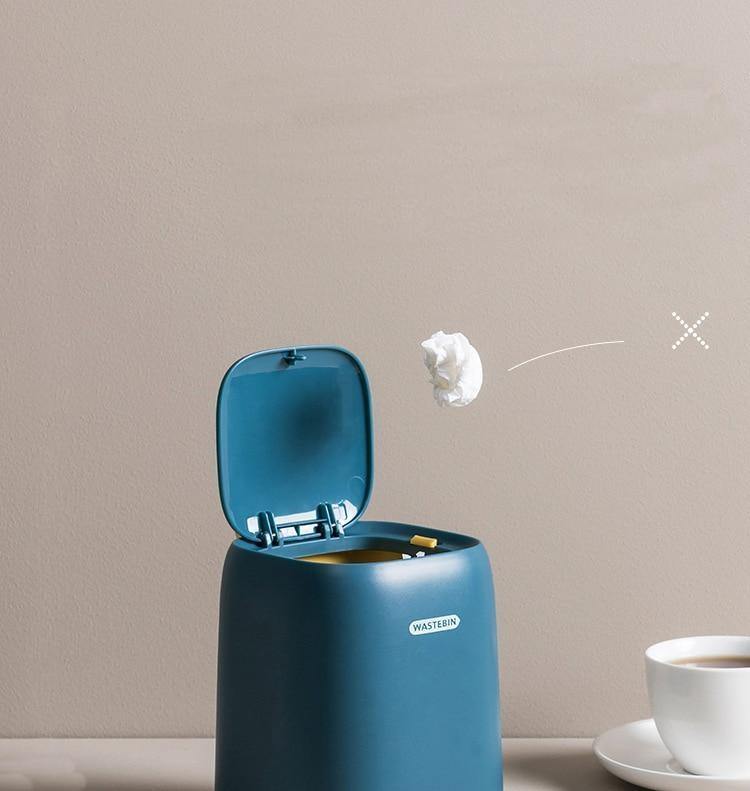 Mini Desktop Portable Trash Can - Image 0
