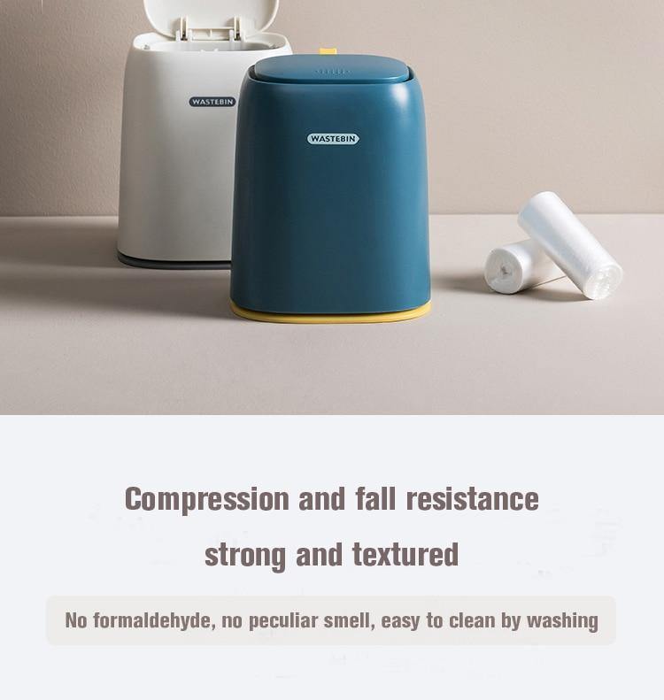 Mini Desktop Portable Trash Can - Image 3