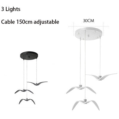 Seagull Bird Modern Pendant lamp - Image 8