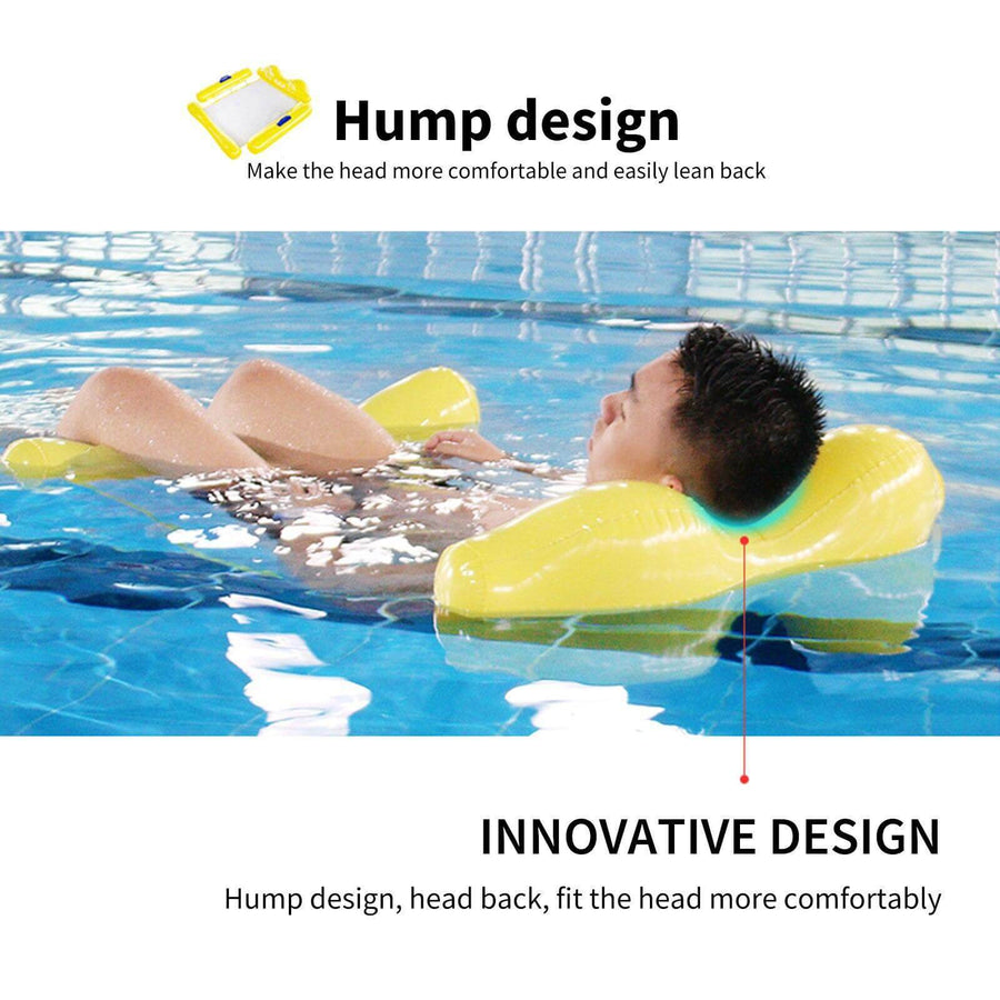 Inflatable Floating Water Lounger Hammock - Image 5