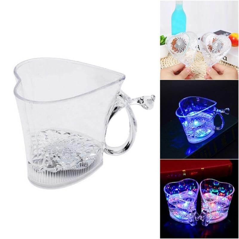 Heart Shaped Glowing Party Cup - Image 3