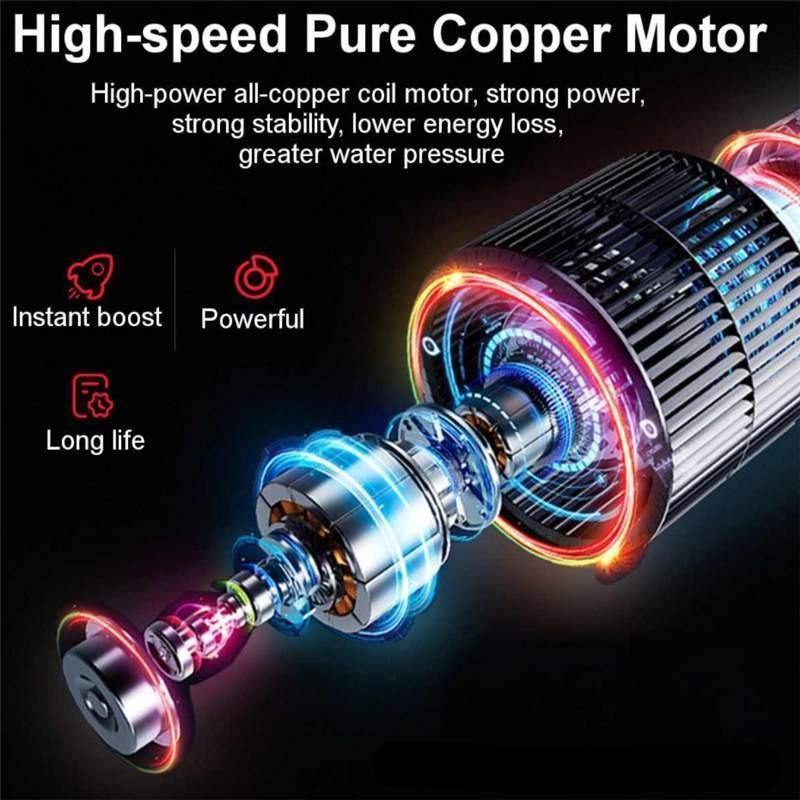 High Pressure Electric Cordless Car Washer Gun - Image 7
