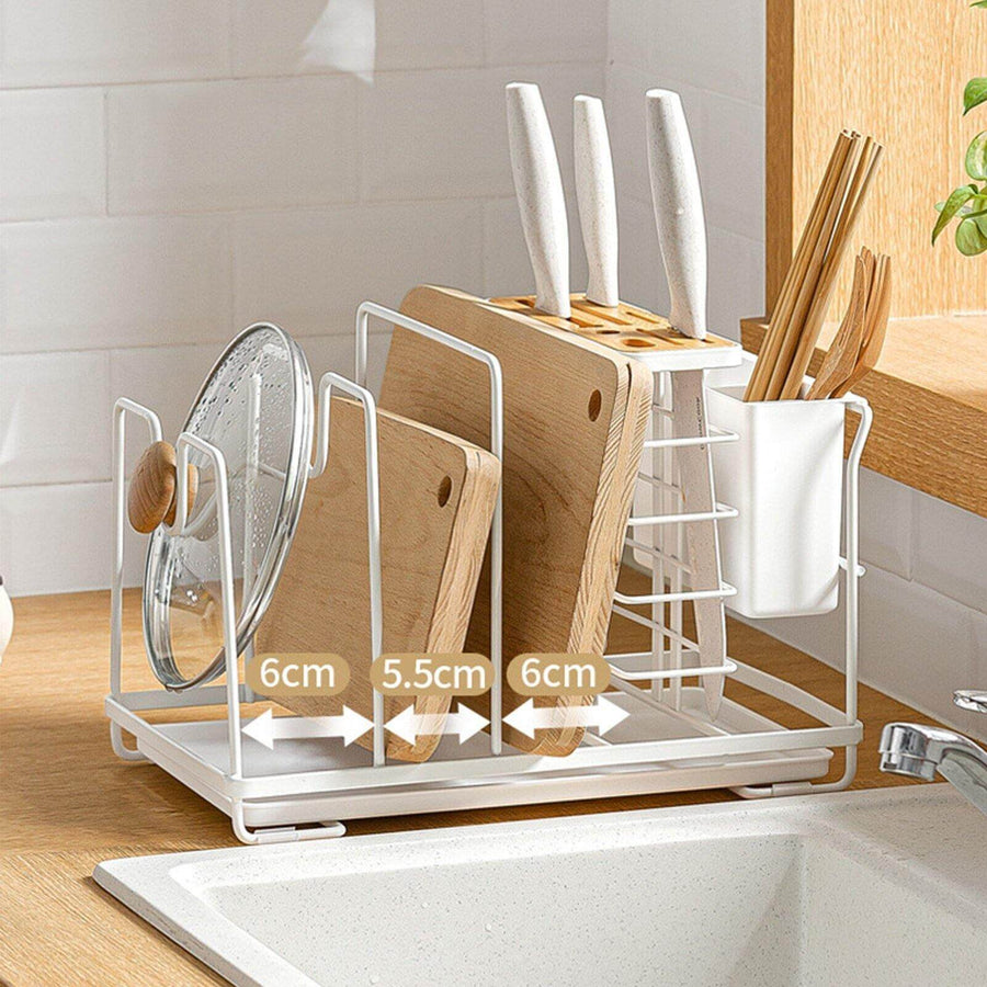Multifunctional Kitchen Utensil Storage Holder - Image 4