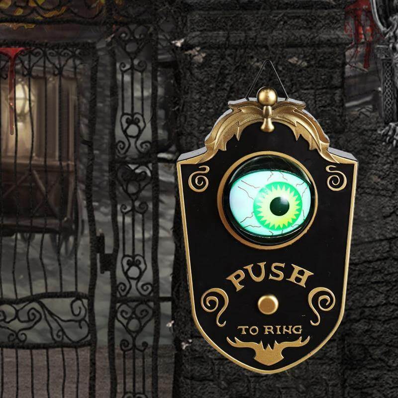 One-Eyed Luminous Glowing Halloween Doorbell - Image 7