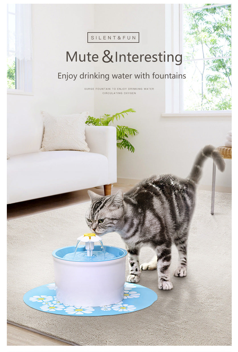 Automatic Pet Electric Water Fountain Bowl - Image 1