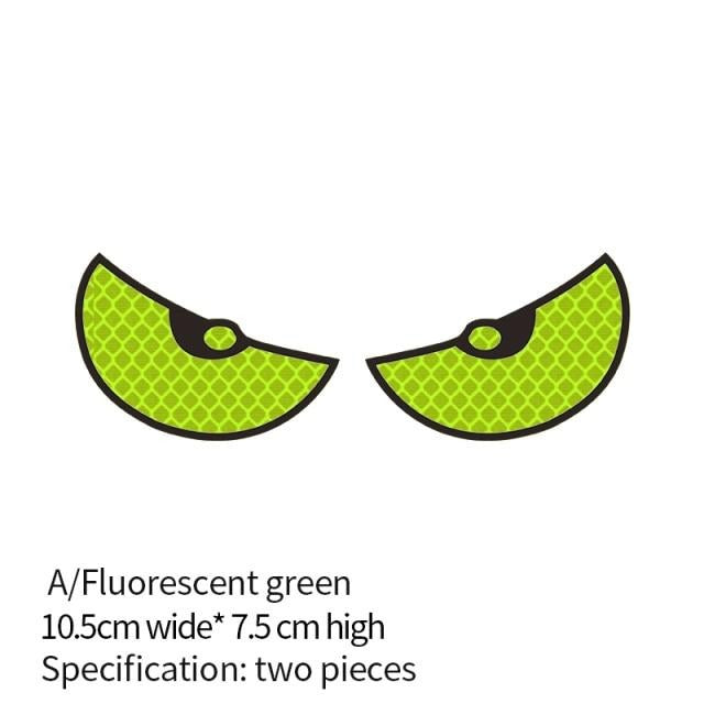 Luminous Eyes Reflective Car Stickers - Image 15