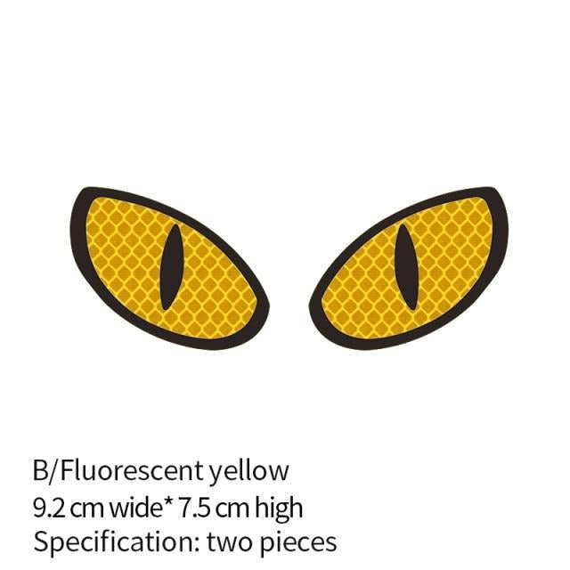 Luminous Eyes Reflective Car Stickers - Image 12