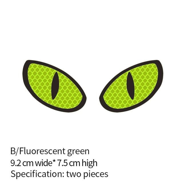Luminous Eyes Reflective Car Stickers - Image 11