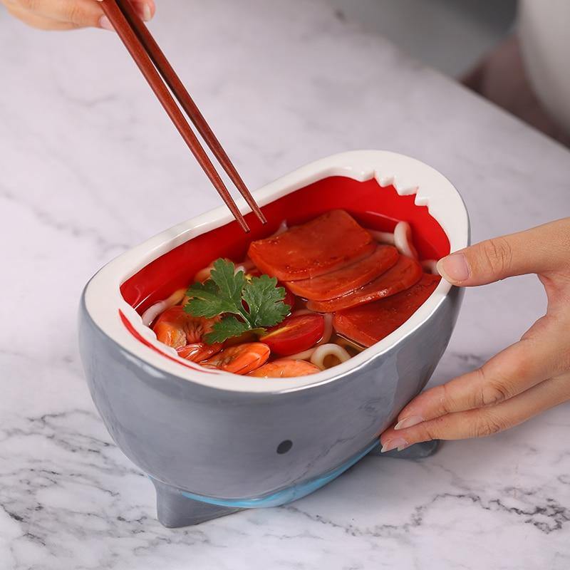 Shark Attack Single Large Bowl - Image 1
