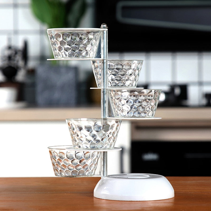 Multi-Layer Creative Rotating Seasoning Storage Box - Image 1