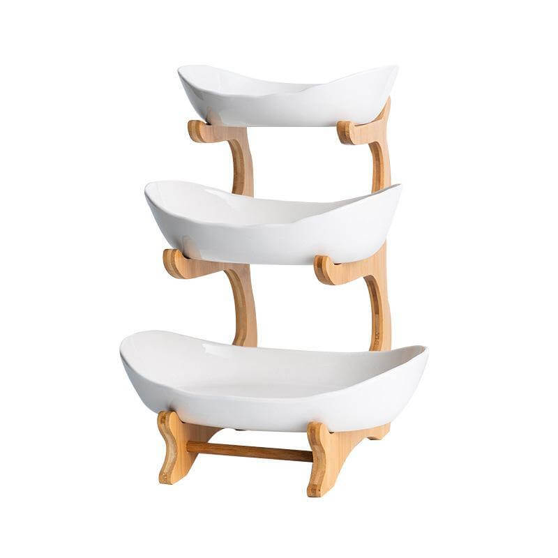 Multi-layer Modern Fruit Snack Plate Rack - Image 6