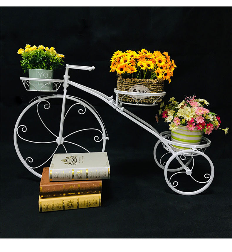 Nordic Multi-Layer Bicycle Metal Flower Holder - Image 11