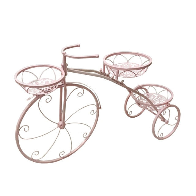 Nordic Multi-Layer Bicycle Metal Flower Holder - Image 9