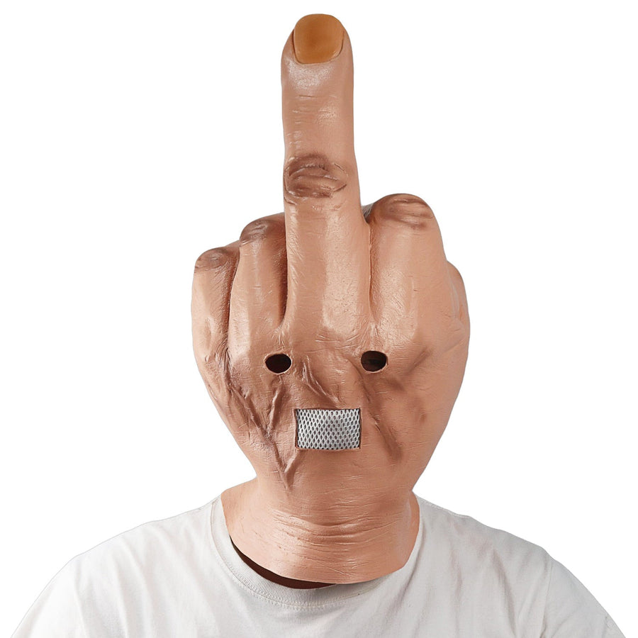 Giant Middle Finger Funny Mask - Image 1