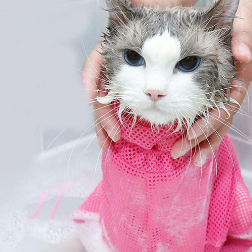 Cat Grooming Anti Scratch Bag Mesh - Image 0